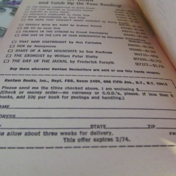 Crystal Clear by Elizabeth Cadell Vintage Paperback 1973 Bantam PB - Picture 14 of 16